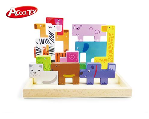 俄羅斯動(dòng)物拼圖(型號(hào):AC6616)