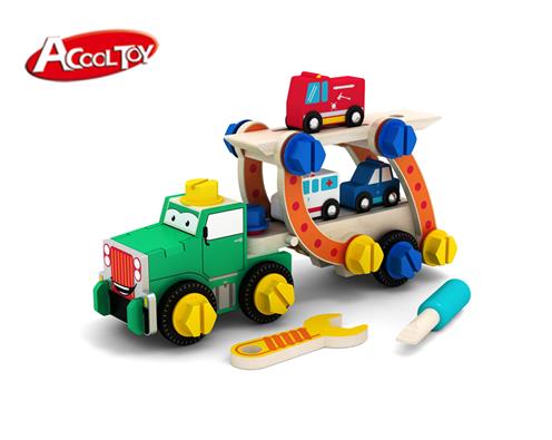 拼裝螺母卡車-賽車系列 (貨號:AC6659)